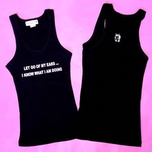 Vintage Y2K Deadstock Ribbed Tank